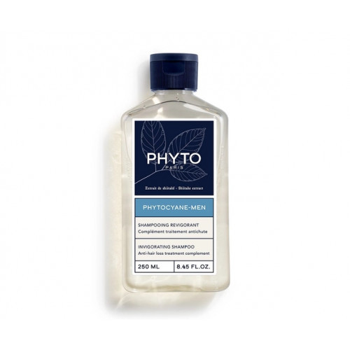 Phyto Phytocyane-Men Invigorating Anti Hair Loss Shampoo Šampūns pret matu izkrišanu vīriešiem 250ml