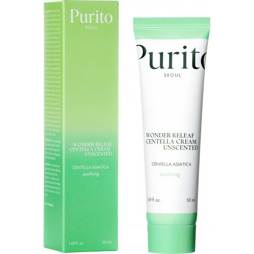 Purito Centella Unscented Recovery Cream Atjaunojošs krēms bez smaržas ar centellu 50ml