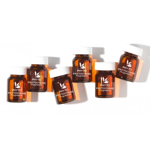 Phyto Phytocyane Anti Hair Loss Treatment For Women Ampulas pret pastāvīgu matu izkrišanu sievietēm 12x5ml