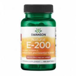SWANSON Natural Vitamin E 134.2 mg Naturāls vitamīns E 100 kapsulas