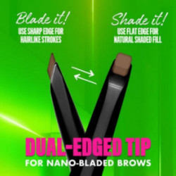 NYX Professional Makeup Blade & Shade Nano Brow Pencil Uzacu zīmulis 01 Ash Blonde