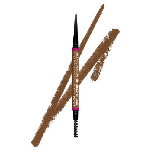 NYX Professional Makeup Blade & Shade Nano Brow Pencil Uzacu zīmulis 01 Ash Blonde