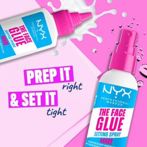 NYX Professional Makeup The Face Glue Setting Spray Grima fiksators 60ml