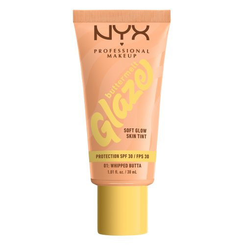 NYX Professional Makeup Buttermelt Glaze Soft Glow Skin Tint SPF30 Grima bāze 30ml