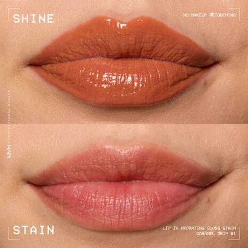 NYX Professional Makeup Lip IV Hydrating Gloss Stain Lūpu spīdums 5ml