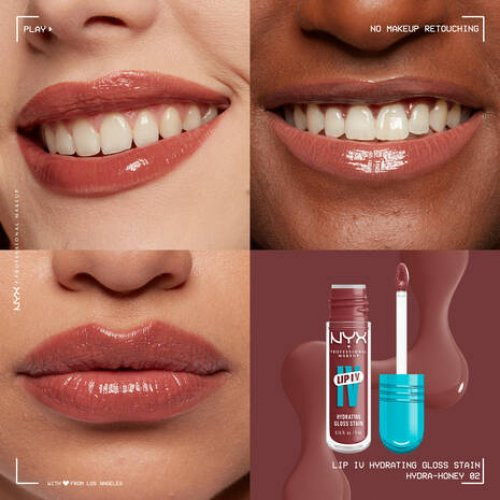 NYX Professional Makeup Lip IV Hydrating Gloss Stain Lūpu spīdums 5ml