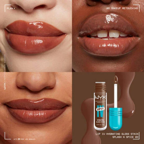 NYX Professional Makeup Lip IV Hydrating Gloss Stain Lūpu spīdums 5ml