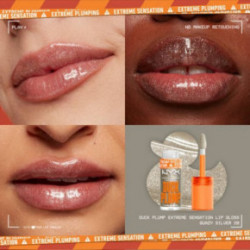 NYX Professional Makeup Duck Plump Lip Gloss Apjomu piešķirošs lūpu spīdums 01 Clearly Spicy