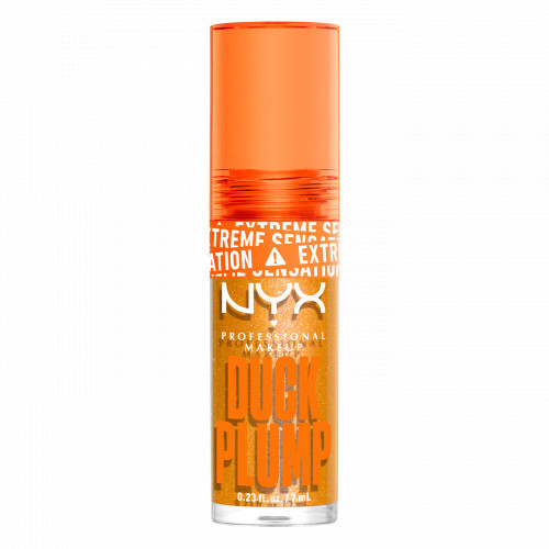 NYX Professional Makeup Duck Plump Lip Gloss Apjomu piešķirošs lūpu spīdums 01 Clearly Spicy