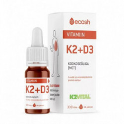 Ecosh Vitamins K2 + D3 Vitamīni K2+D3 10ml