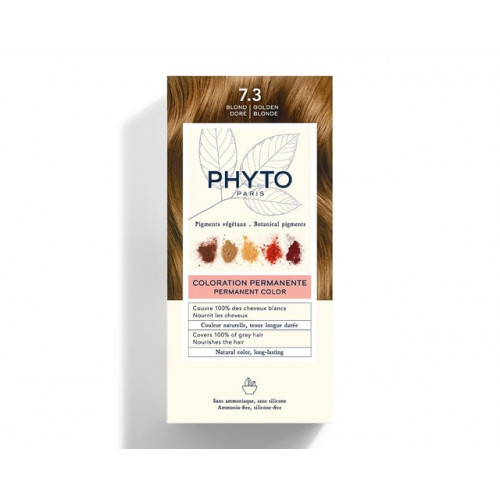 Phyto Permanent Hair Color Matu krāsa bez amonjaka 1 Black