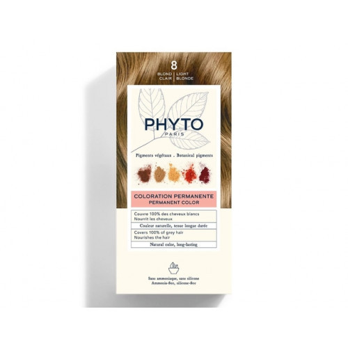 Phyto Permanent Hair Color Matu krāsa bez amonjaka 1 Black