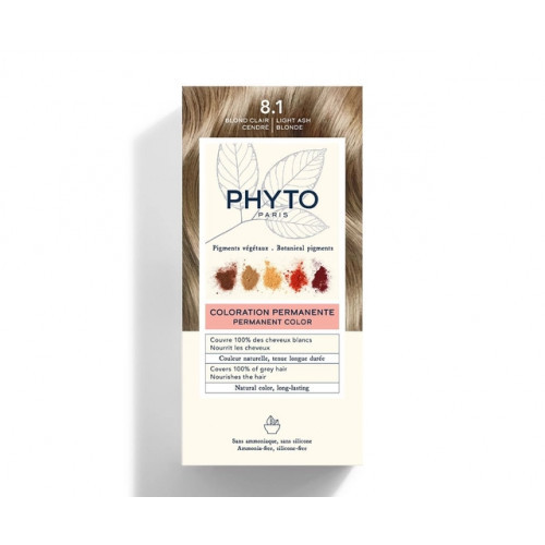 Phyto Permanent Hair Color Matu krāsa bez amonjaka 1 Black