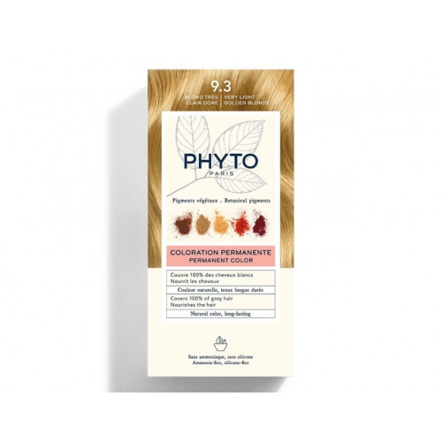 Phyto Permanent Hair Color Matu krāsa bez amonjaka 1 Black