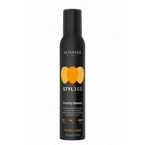 Alter Ego Italy Crunchy Bounce Curl Definition Mousse Cirtainu matu putas 250ml