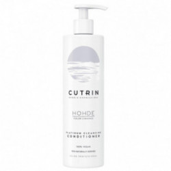 Cutrin Hohde Platinum Cleansing Conditioner Attīrošs kondicionieris balinātiem matiem 400ml