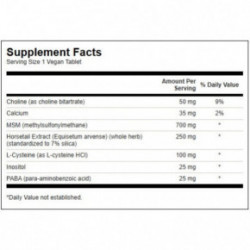 SWANSON Hair, Skin & Nails Beautifying Nutritional Support Komplekss matiem, ādai un nagiem 60 kapsulas