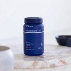 Trace Minerals Vitamin D3 + K2 Gummies D3+K2 vitamīns košļājamas gumijas veidā 60 Košļājamās tabletes