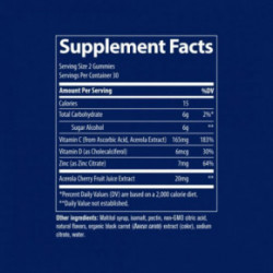 Trace Minerals Immunity Gummies Gumijas konfektes imunitātei 60 Košļājamās tabletes