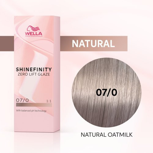 Wella Professionals Shinefinity Zero Lift Glaze Demi-Permanent Gela matu krāsa 60ml