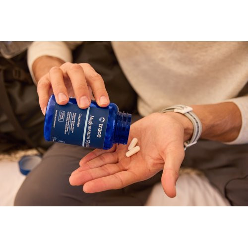 Trace Minerals Magnesium Glycinate 120mg Magnija glicināts 180 kapsulas