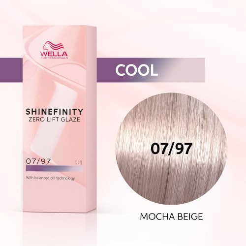 Wella Professionals Shinefinity Zero Lift Glaze Demi-Permanent Gela matu krāsa 60ml