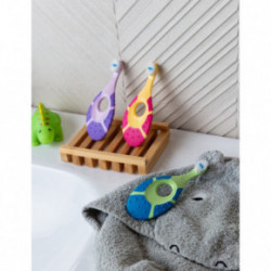 Jordan Step 0-2 years Baby Toothbrush Extra Soft Īpaši mīksta bērnu zobu birste Purple