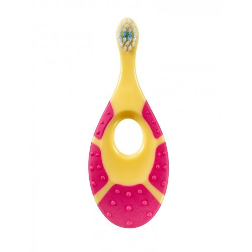 Jordan Step 0-2 years Baby Toothbrush Extra Soft Īpaši mīksta bērnu zobu birste Purple