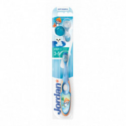 Jordan Step 3-5 years Kids Toothbrush Soft Mīksta bērnu zobu birste Blue