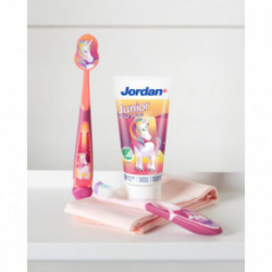 Jordan Step 6-9 years Junior Toothbrush Soft Mīksta bērnu zobu birste Yellow