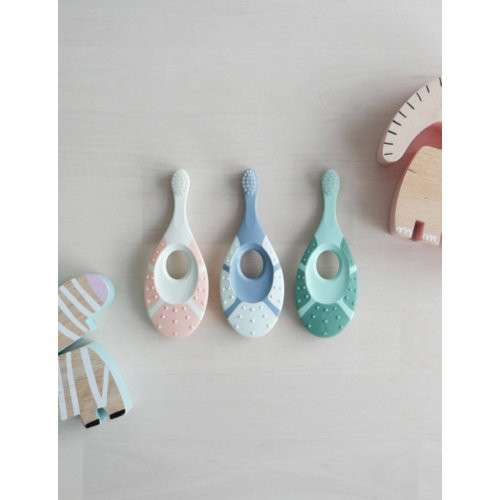 Jordan Green Clean Baby 0-2 Toothbrush Extra Soft Īpaši mīksta zobu birste Blue