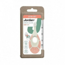 Jordan Green Clean Baby 0-2 Toothbrush Extra Soft Īpaši mīksta zobu birste Blue