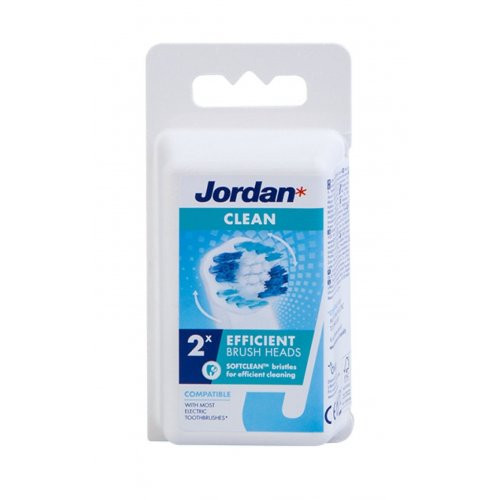 Jordan Brush Heads Elektriskās zobu birstes galviņas Whitening