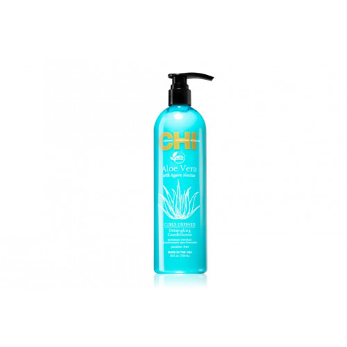 CHI Curls Defined Detangling Conditioner Atjaunojošs kondicionieris ar alveju un agaves nektāru 340ml