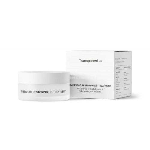 Transparent Lab Overnight Restoring Lip Treatment Lūpu atjaunojošs līdzeklis 15 ml