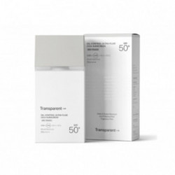 Transparent Lab Oil Control Ultra-Fluid Cica Sunscreen SPF50 Sejas aizsargkrēms, kas apvieno minerālus un ķīmiskos filtrus 100ml
