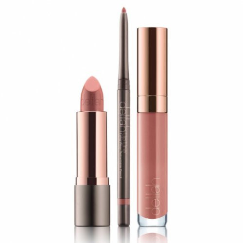 Delilah Nude Lip Wardrobe Dekoratīvās kosmētikas komplekts lūpām Komplekts