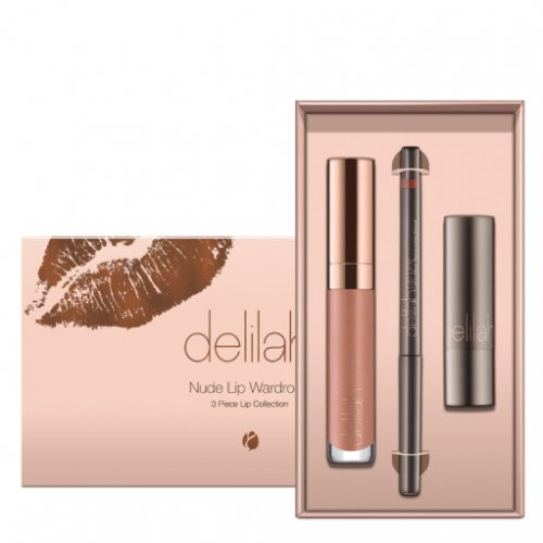 Delilah Nude Lip Wardrobe Vol2 Lūpu komplekts Komplekts