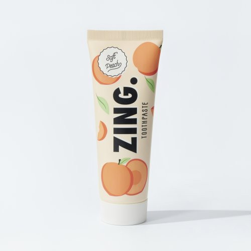 ZING. Enamel Whitening Toothpaste Persiku garšas balinoša zobu pasta 75ml