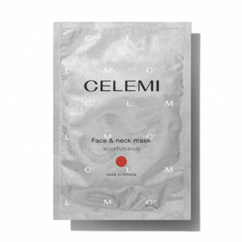 Celemi Face & Neck Mask Intensīvi mitrinoša sejas un kakla maska 1gab.