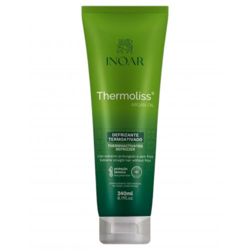Inoar Thermoliss Thermo-Active Balm Nogludinošs balzams ar termo aizsardzību 240g