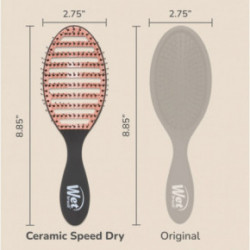 WetBrush Ceramic Speed Dry Matu suka žāvēšanai Black