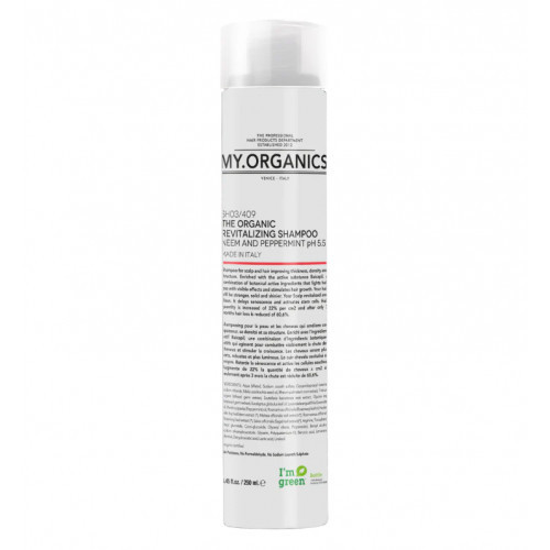My.Organics Revitalizing Hair Shampoo Atjaunojošs matu šampūns 250ml