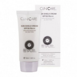 Cliniccare Sun Shield Cream Maigs mitrinošs saules aizsargkrēms ar SPF30 PA+++ aizsardzību 50ml