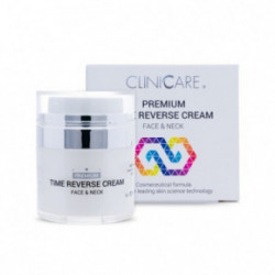 Cliniccare Premium Time Reverse Cream Face & Neck Pretgrumbu stingrinošs krēms 30ml