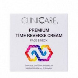 Cliniccare Premium Time Reverse Cream Face & Neck Pretgrumbu stingrinošs krēms 30ml