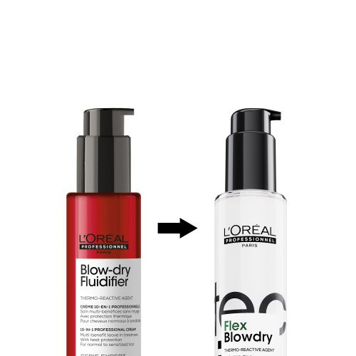 L'Oréal Professionnel Blow-dry Fluidifier 10-in-1 Leave-In Cream Nenoskalojams krēms 150ml