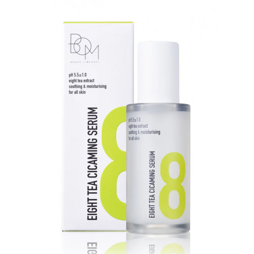 BOM Eight Tea Cicaming Serum Mitrinošs un nomierinošs sejas serums 38ml