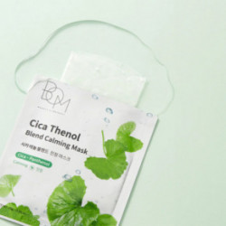 BOM Cica Thenol Blend Calming Mask Ādu nomierinošas lokšņu sejas maskas 10 gab.