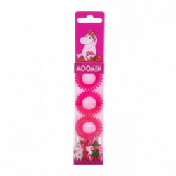 MOOMIN Hair Ring Pink Matu gumijas 4gab